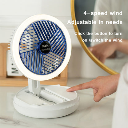Wall Mounted USB Charging Foldable Table Fan