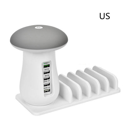 2 In 1 Multifunction LED Lamp USB Charger