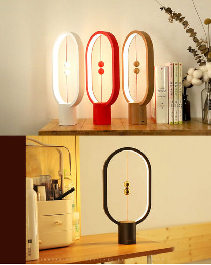 Balanced Magnetic Bedside Night Light For Bedroom