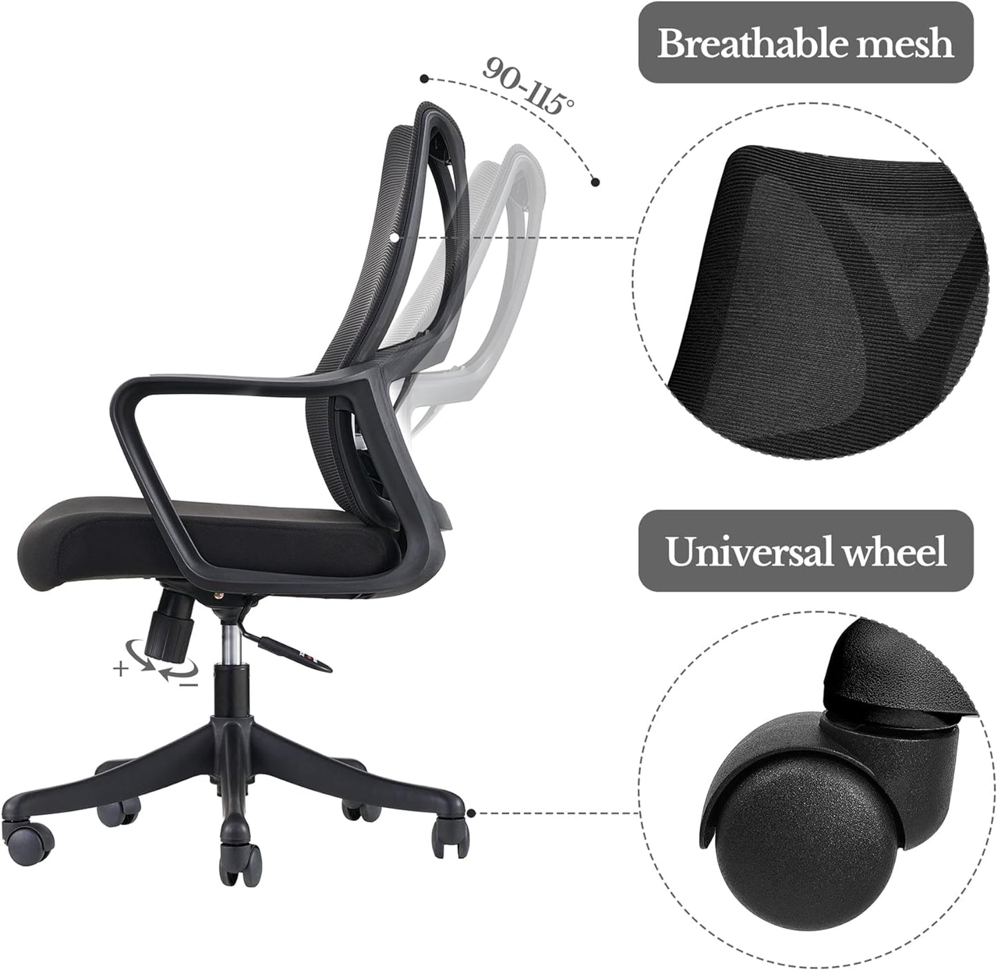 Ergonomic Office Chair 450lbs