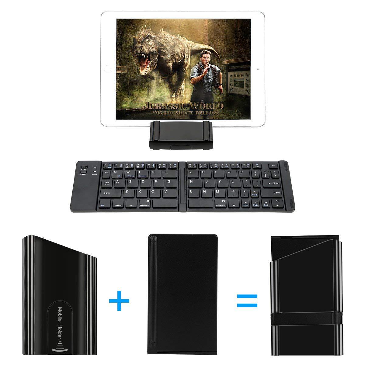 Wireless Folding Metal Bluetooth Foldable Keyboard