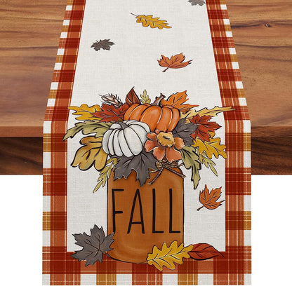 Fall Thanksgiving Table Runner