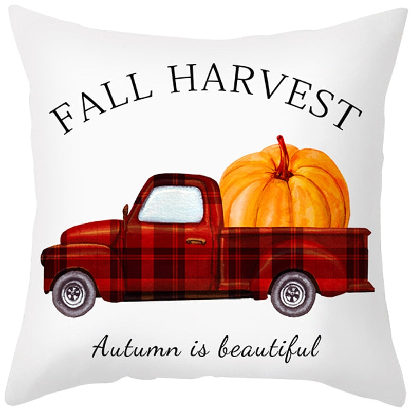 Fall Pumpkin Pillowcase