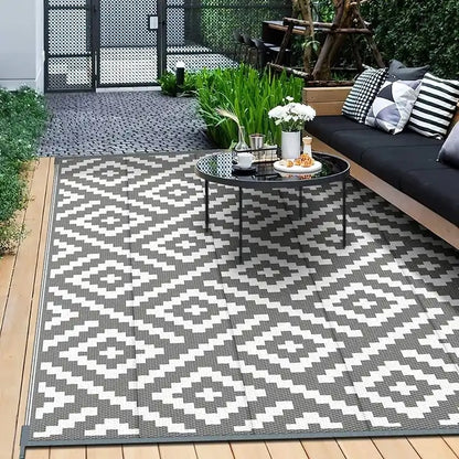 Outdoor Rug Waterproof for Patio Large Size