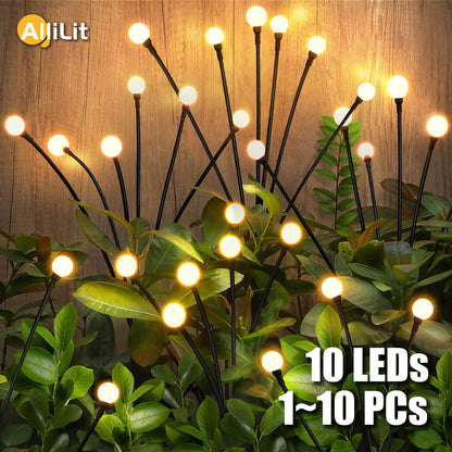 Garden Firefly Lamp Solar LED Lights